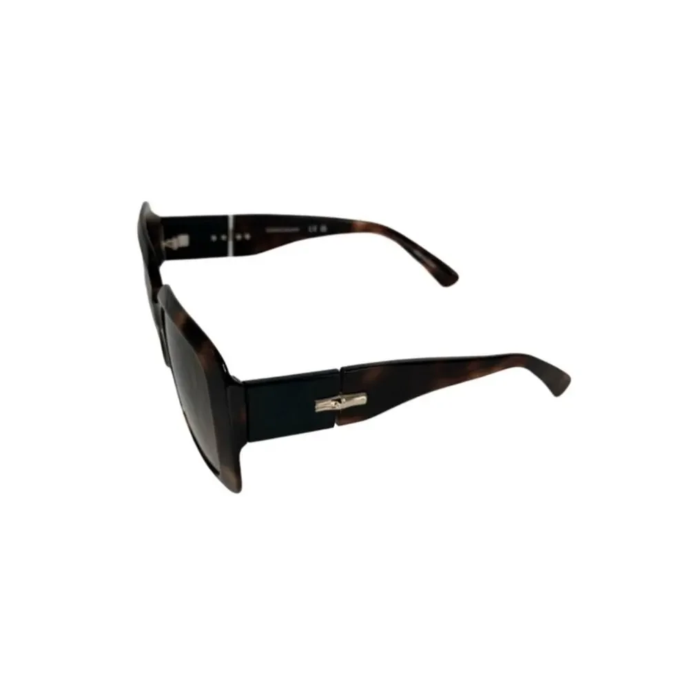 Longchamp Women's Sunglasses Havana Plastic Oversized Full Rim Frame LO713S 230